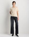 Lightweight Cotton Cashmere Relaxed Sweater Tee