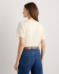 Lightweight Cotton Cashmere Relaxed Sweater Tee