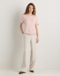 Lightweight Cotton Cashmere Relaxed Sweater Tee