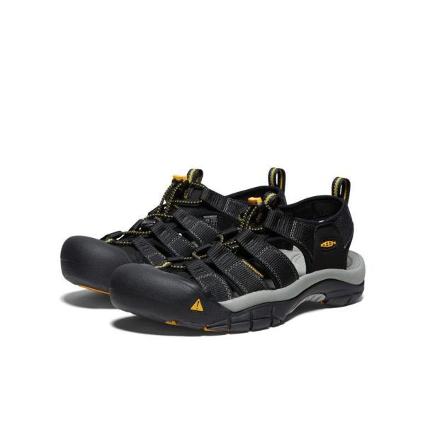 Men's Newport H2 Sandal Wide  |  Black