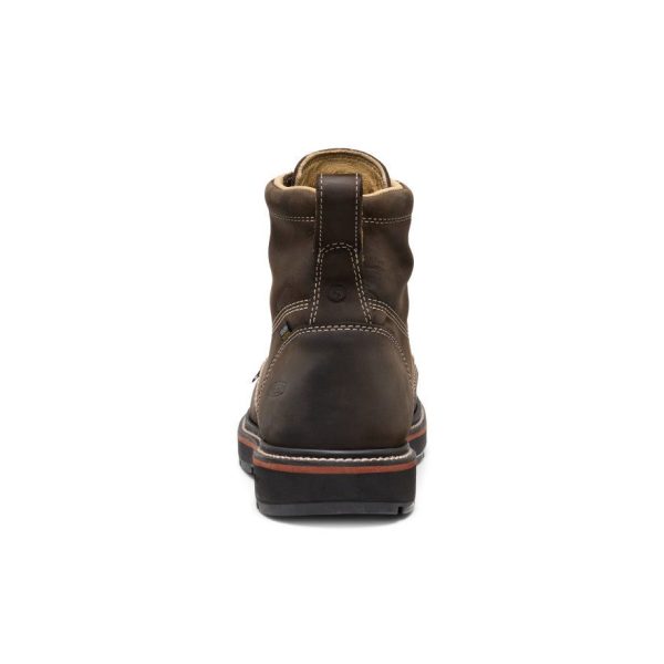 Men's Liberty 6 Waterproof 90° Heel Boot (Carbon Toe) | Coffee Bean/Black