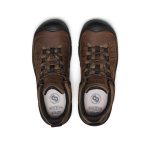 Men's Targhee IV Waterproof Work Shoe (Carbon Toe) | Dark Earth/Black