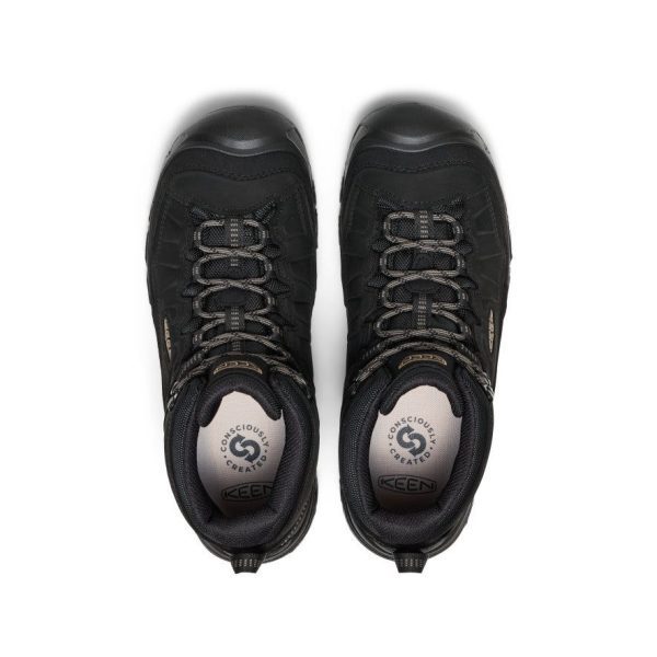 Men's Targhee IV Wide Waterproof Hiking Boot | Triple Black