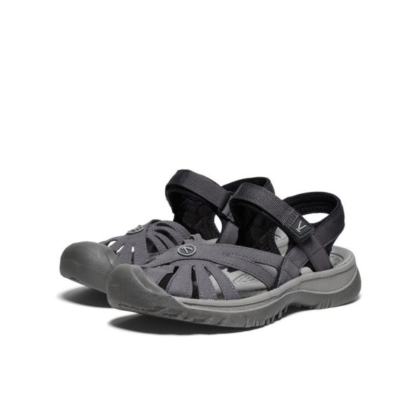 Women's Rose Sandal | Magnet/Black