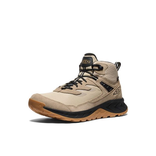 Men's Hightrail Waterproof Wide Hiking Boot  |  Brindle/Oak Buff