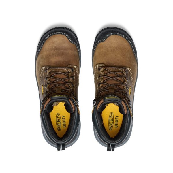 Women's Evanston 6 Waterproof Boot INT MET (Carbon Toe) | Bison/Black