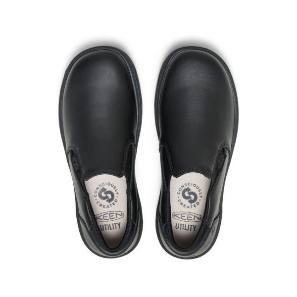 Women's Kenton Shift WTX Work Shoe (Soft Toe) | Black/Black