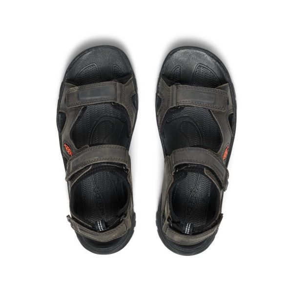 Men's Targhee III Open Toe Sandal | Grey/Black