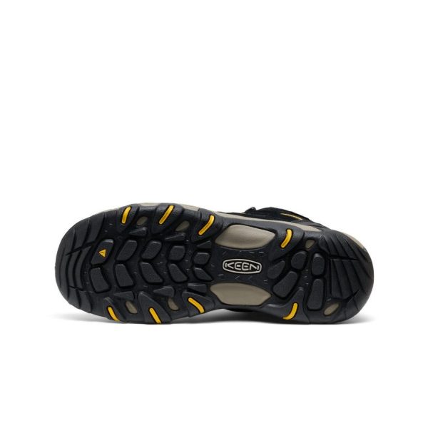 Men's Headout Waterproof Hiking Boot  |  Black/Lemon Curry