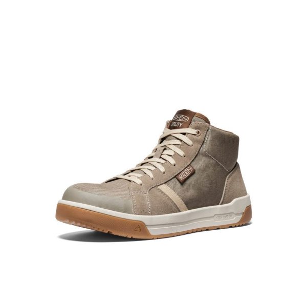 Men's Kenton Mid Work Shoe (Carbon Toe)  |  Brindle/Gum