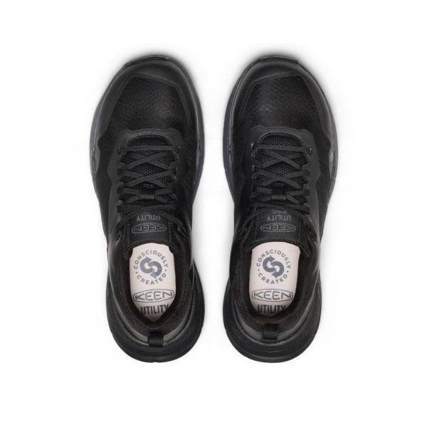 Women's Speedworks ESD Work Sneaker (Carbon Toe)  |  Black/Black