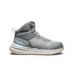 Women's Synchro Waterproof Work Boot (Carbon Toe) | Steel Grey/Gum