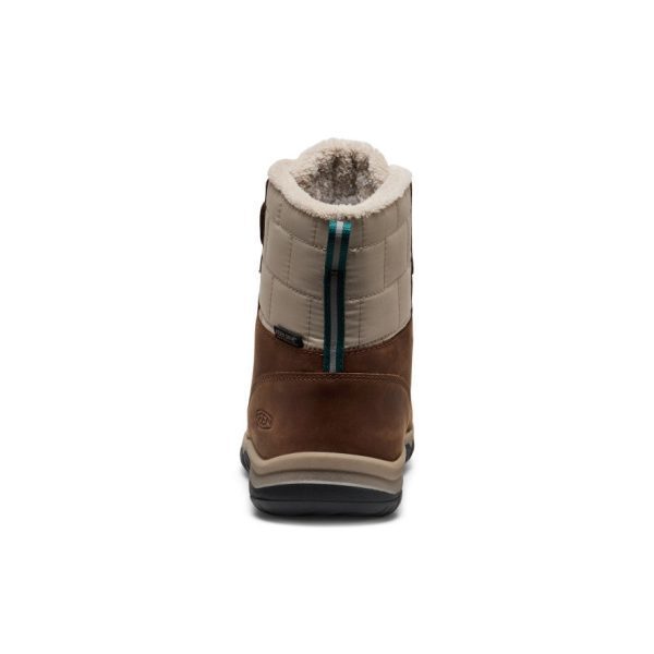 Big Kids' Kanibou Waterproof Winter Boot  |  Dark Earth/Roasted Pecan