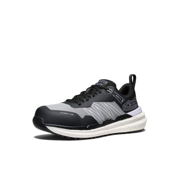 Women's Speedworks Work Sneaker (Carbon Toe) | Thistle/Black