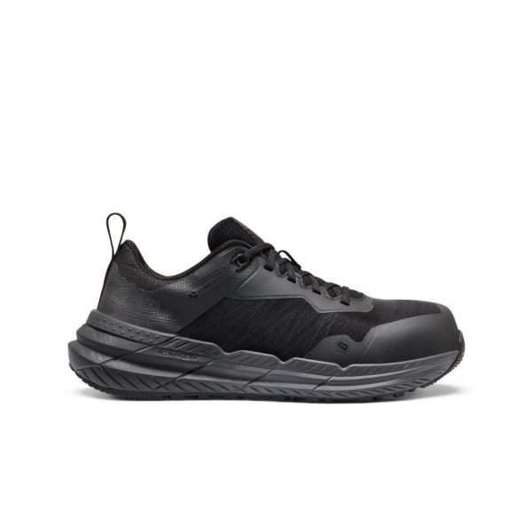 Women's Speedworks ESD Work Sneaker (Carbon Toe)  |  Black/Black